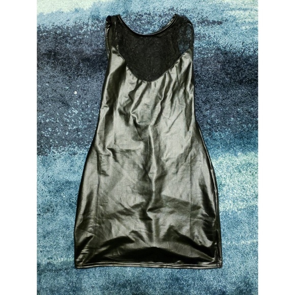 Tight Black Mini Dress - Picture 2 of 4